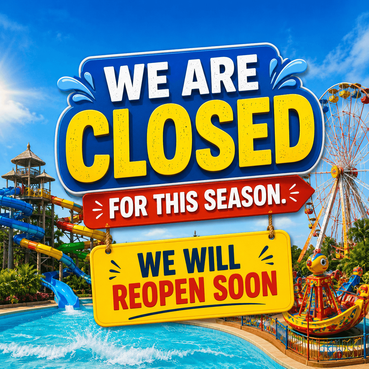 we are closed